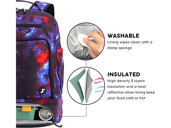 J World New York 2-in-1 Insulated Backpack