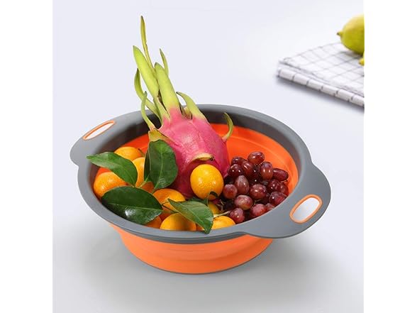 WeTest Collapsible Colanders w/Handles