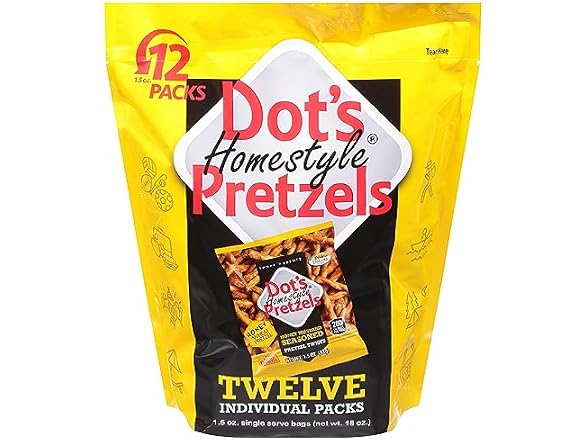 Dot's Homestyle Pretzels, Honey Mustard