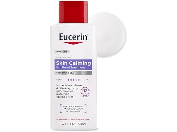 Eucerin Skin Calming Itch Relief Lotion 8.4oz