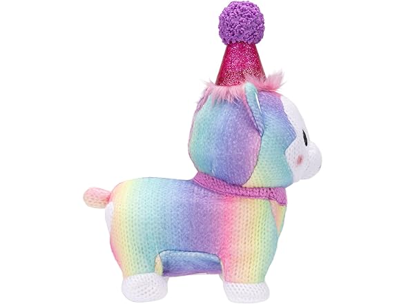 Ami Amis Rainbow Party Pal Ultimate Festive Fun Plush