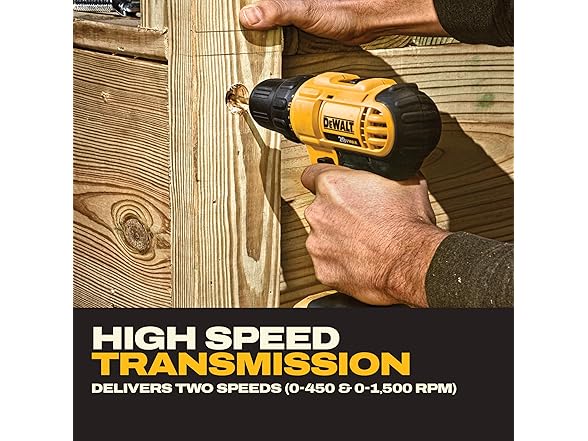 DEWALT DCD771C2 20V MAX Cordless Drill Driver
