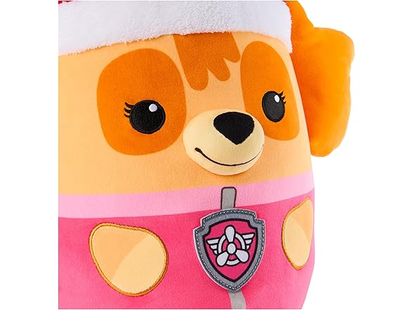 PAW Patrol Winter Holiday Skye Squish Plush
