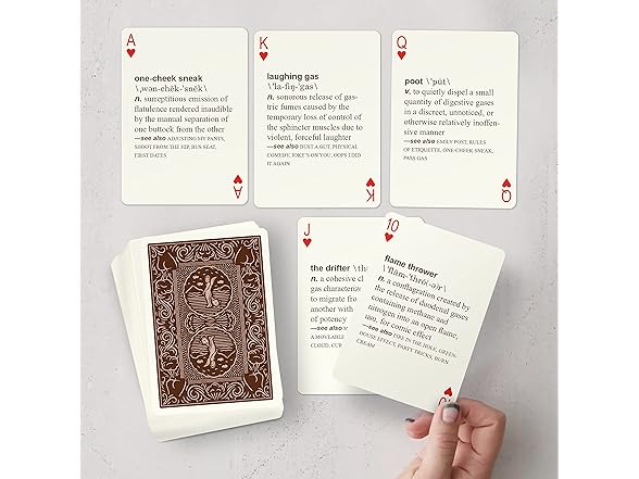 Knock Knock 52 Farts Playing Cards Deck