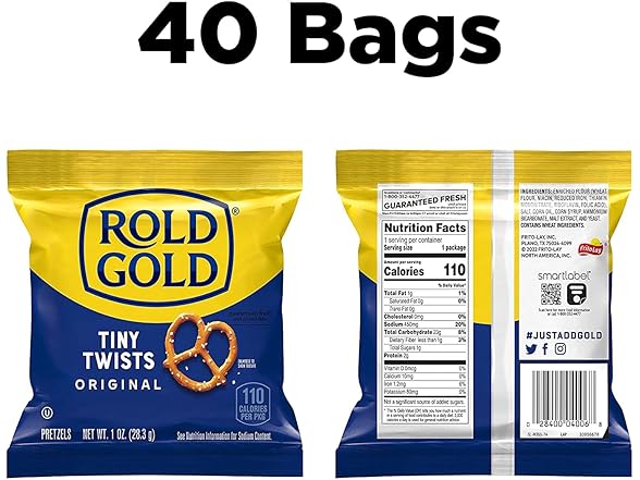 Rold Gold Tiny Twists 40pk