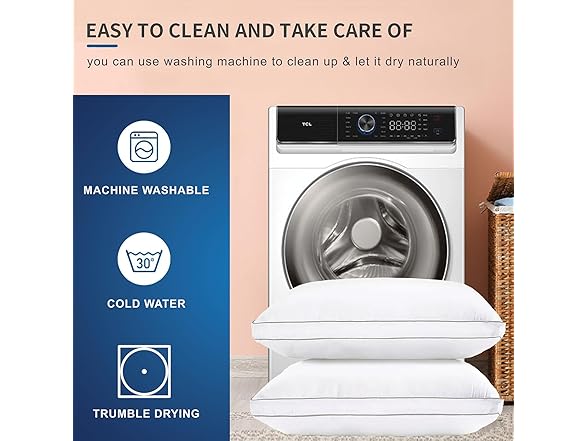 HALLEY Bed Pillows for Sleeping