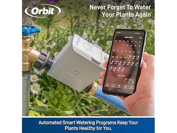 Orbit 21004 B-hyve Smart Hose Watering Timer with Wi-Fi Hub