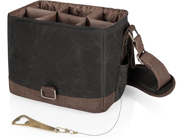 PICNIC TIME America250 Beer Caddy 6 Pack Cooler Tote