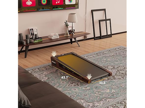 Bifanuo Walking Pad Under Desk Treadmill