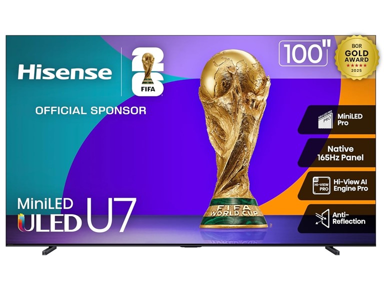 (NEW) Hisense 100" 4K Mini-LED U7 (2025 Model)