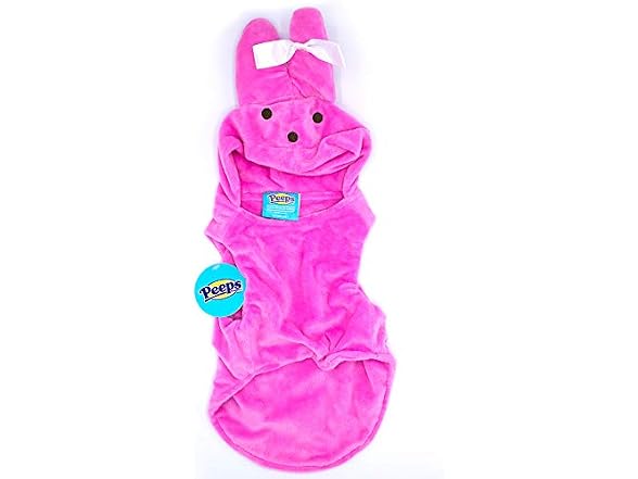 Peeps for Pets Officially Licensed Pink Bunny, Small