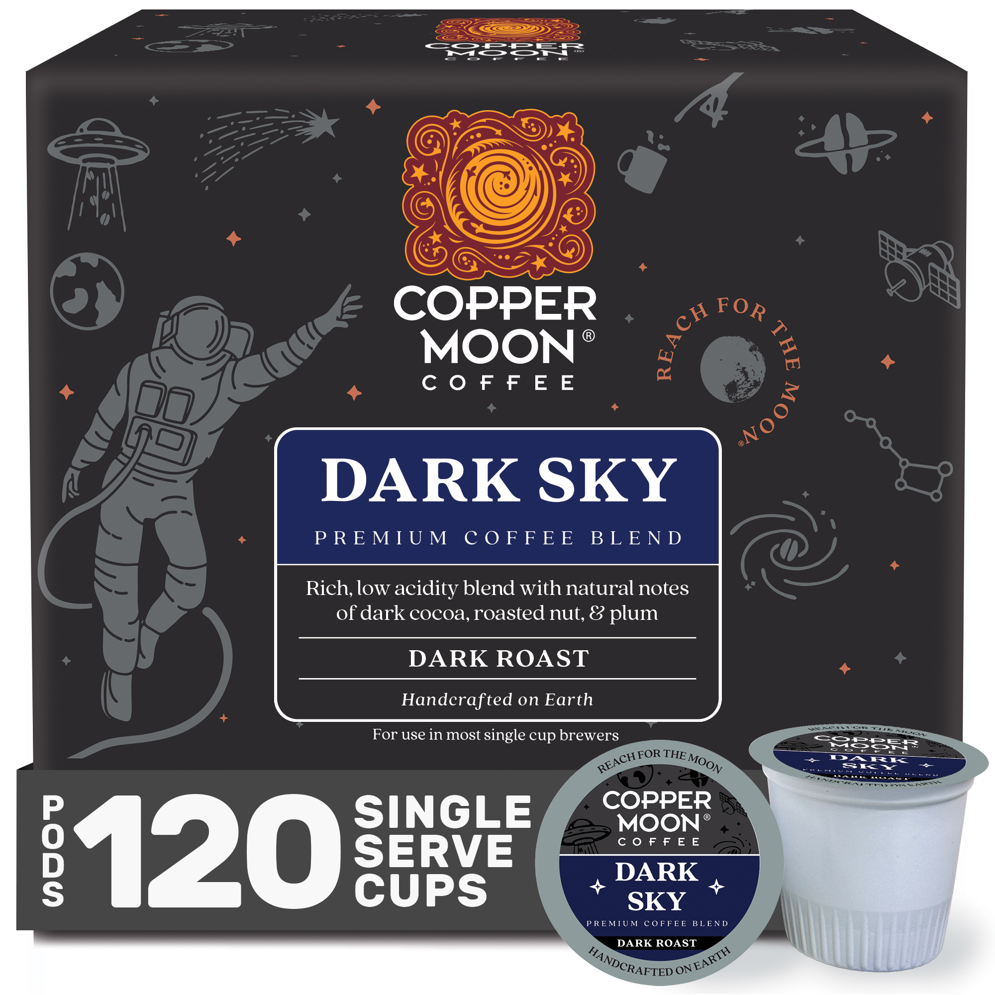 (120ct) Copper Moon Coffee K-cups (Your Choice) - Gallery 10