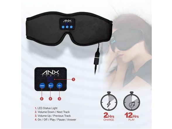Aduro ANX Dreamsounds Wireless Sleep Headphones