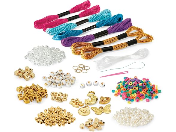 Cra-Z-Art Shimmer 'n Sparkle A-Z  Bracelet Making Kit