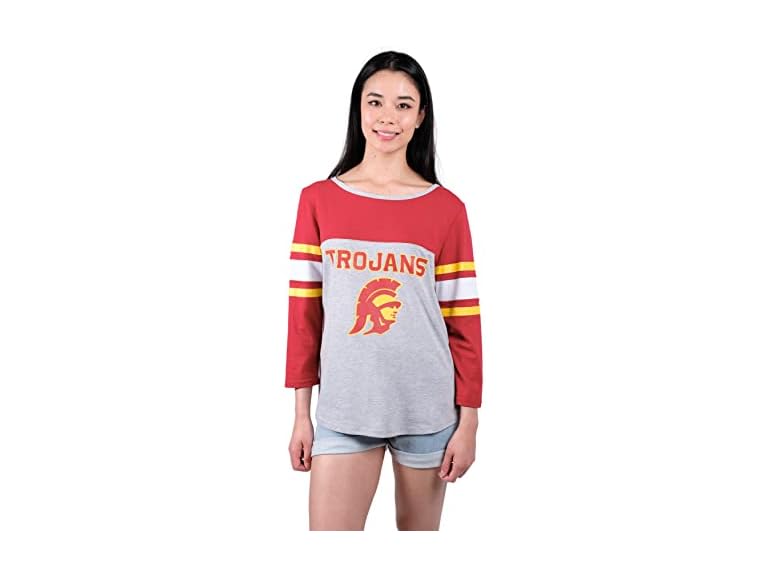 USC L/S Assist Tee Red (L)