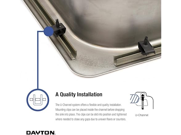 Dayton Stainless Steel Single Bowl Drop-in Sink and Faucet