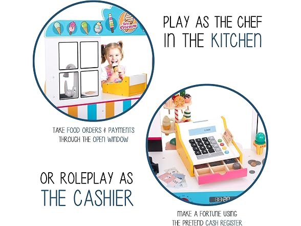 Restaurant Playset Ice Cream Parlor