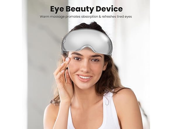Eye Massager with Heat & Wireless Music