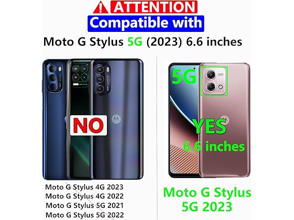 Warsia for Moto G Stylus 5G 2023 Case