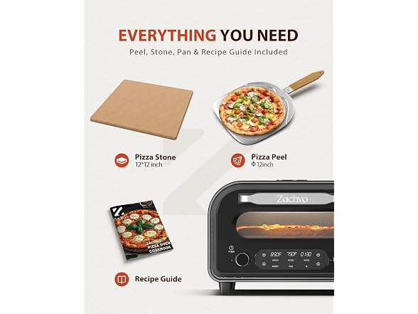 Zachvo Electric Pizza Oven