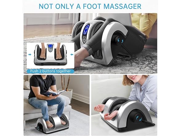 TISSCARE Shiatsu Foot Massager W/ Heat