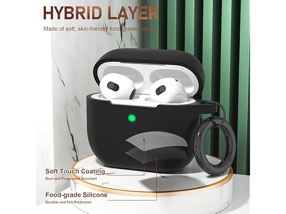 GMUDA for AirPods 3, Protective Case