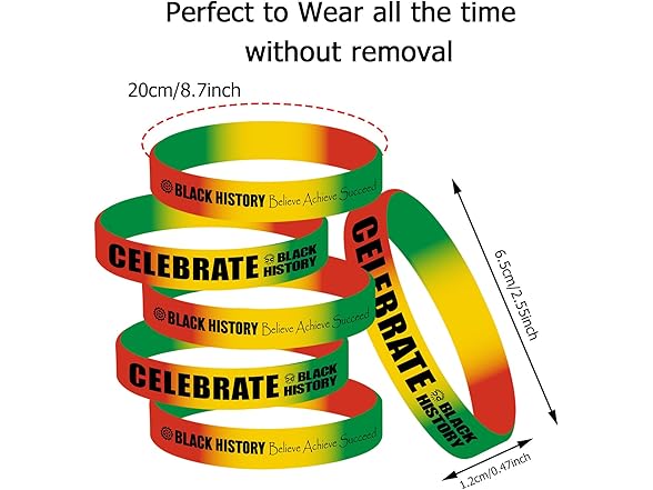 Dreasmt Black History Month Bracelets