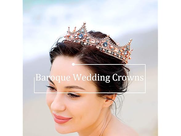 Fdesigner Pearl Wedding Crown