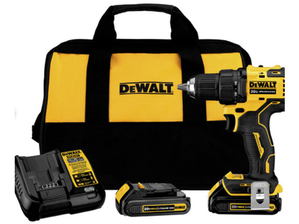 DEWALT DCD708C2 20V MAX 1/2in Drill Driver Kit
