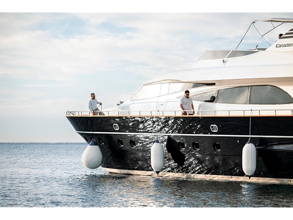 Polyform F-1 Boat Fender White 6 x 24