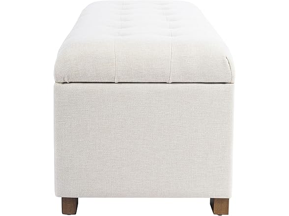 Spatial Order Large Tufted Storage Bench