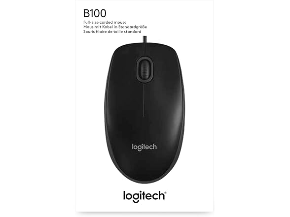 Logitech B100 Wired Mouse