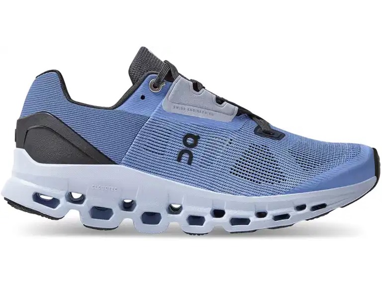 On Running Cloudstratus 2 Women's Shoes Azure/Magnet Size 10