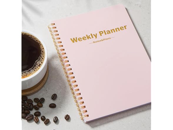 MSTONAL Undated Weekly Planner, 52 Sheets Weekly Notebook