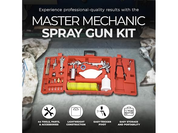 Master Mechanic 1202S1129 Spray Gun Kit
