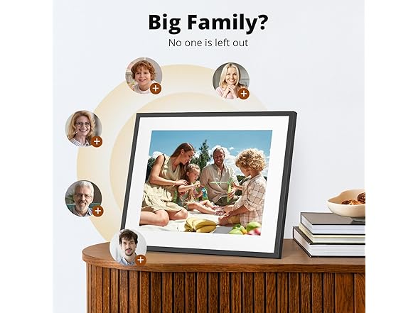 (NEW) Dragon Touch 15in FHD TS Digital Picture Frame