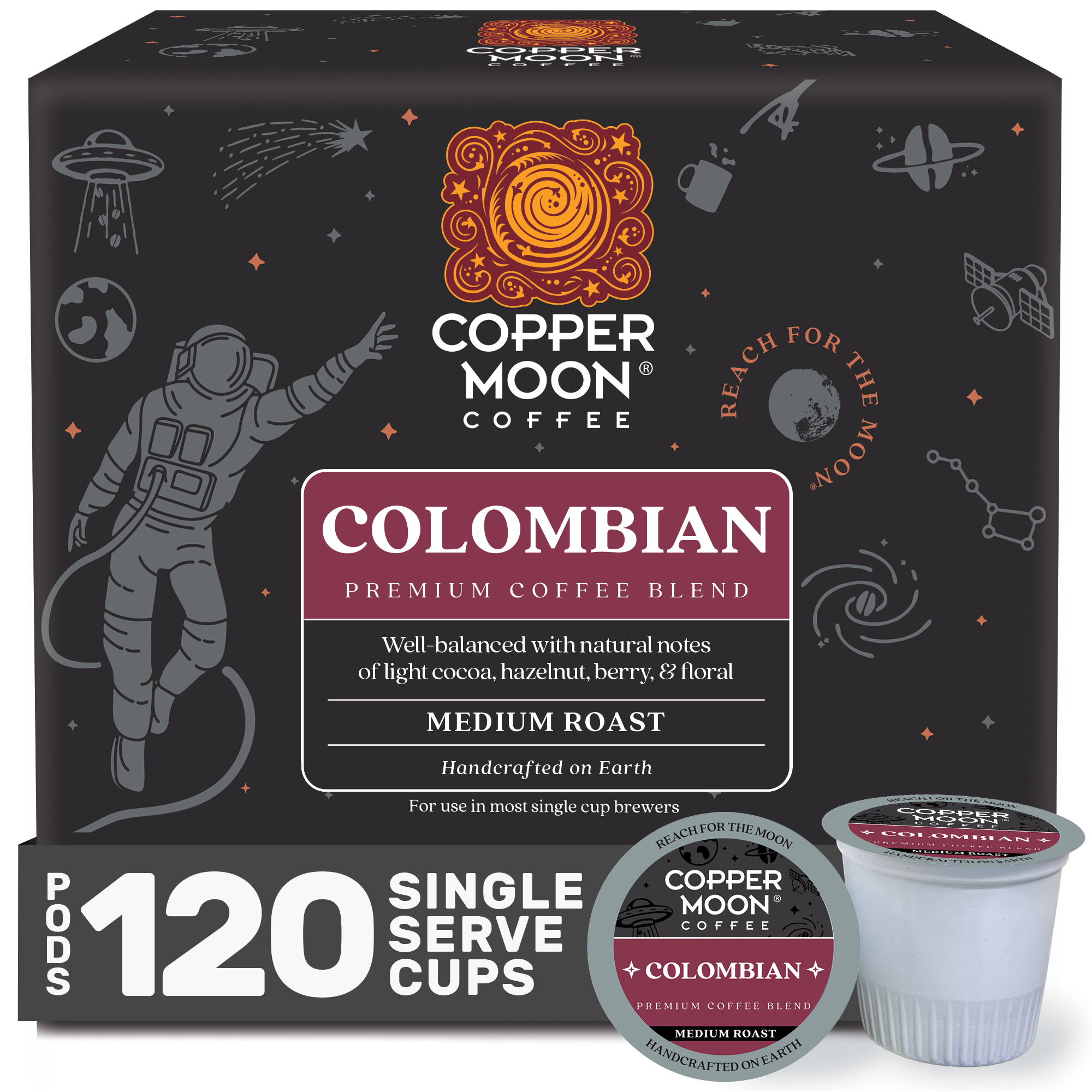 (120ct) Copper Moon Coffee K-cups (Your Choice) - Gallery 15