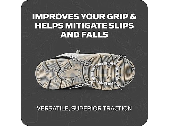 Yaktrax Diamond Go All Surface Traction Cleats (M, 1-Pair)