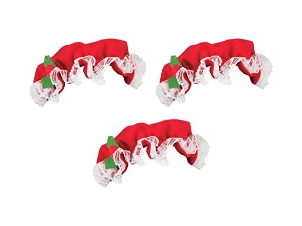 Beistle 3-Pack Mrs. Claus Hats
