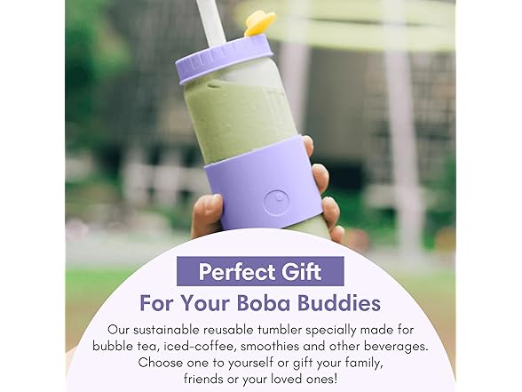 Borosilicate Boba Cup