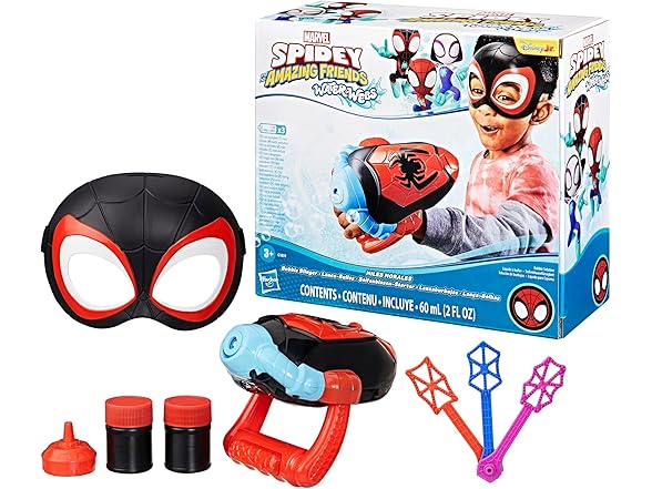 Spidey and his Amazing Friends  Water-Webs Bubble Slinger