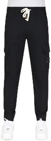 Bay York Men's Stretch Jogger with Shoelace Drawcord