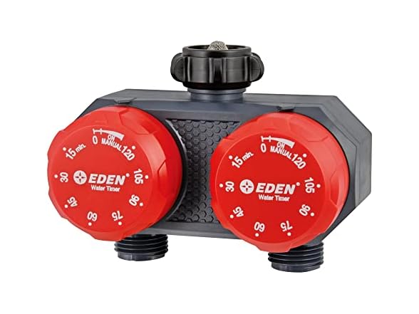 Eden 25124 2-Zone Mechanical Watering Timer