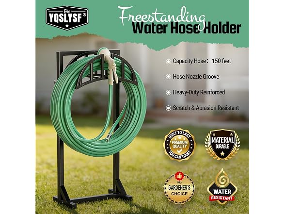 YQSLYSF Garden Hose Holder Stand