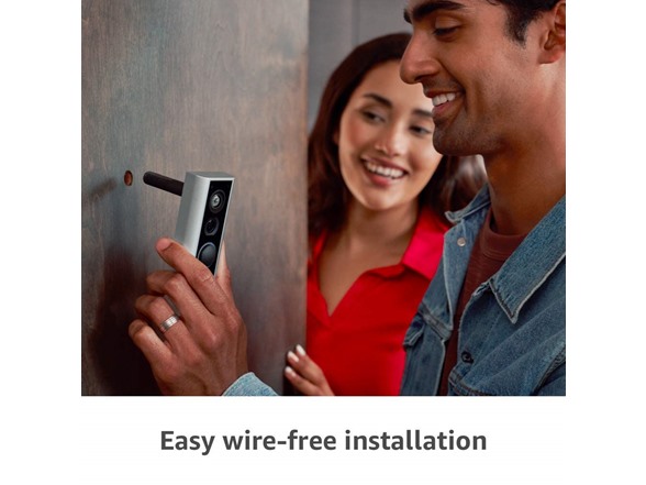 Amazon Devices Ring Peephole Cam video doorbell