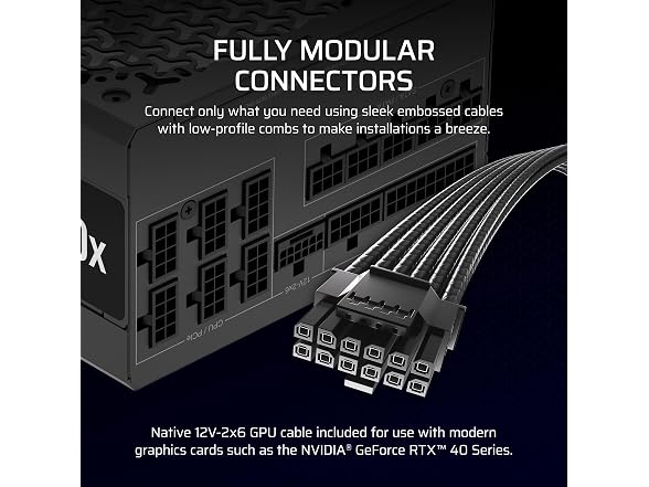 CORSAIR RM1000x Fully Modular ATX Power Supply