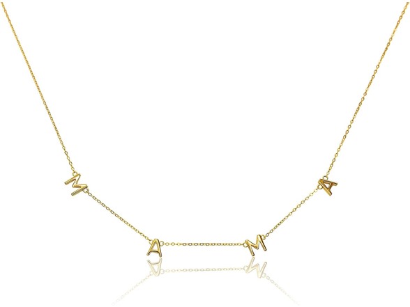 14K Gold Mama Necklace