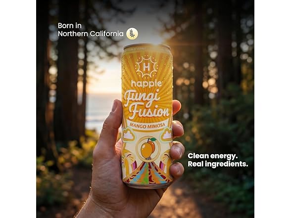 6PK Happie Fungi Fusion Mango Mimosa – Sparkling