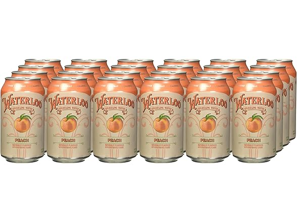 1CT Waterloo Peach Flavored Sparkling Water