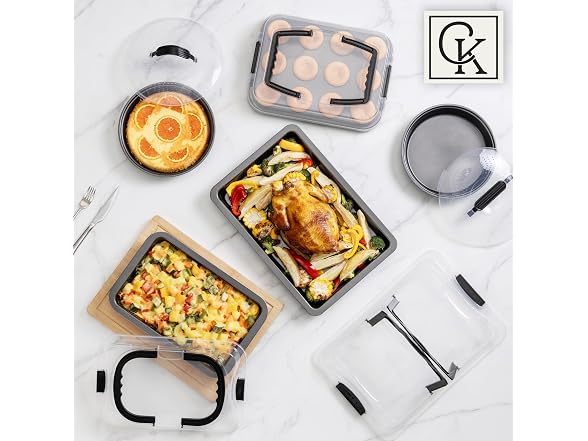 Country Kitchen Baking Pans Set - 10 Piece - Gallery 8